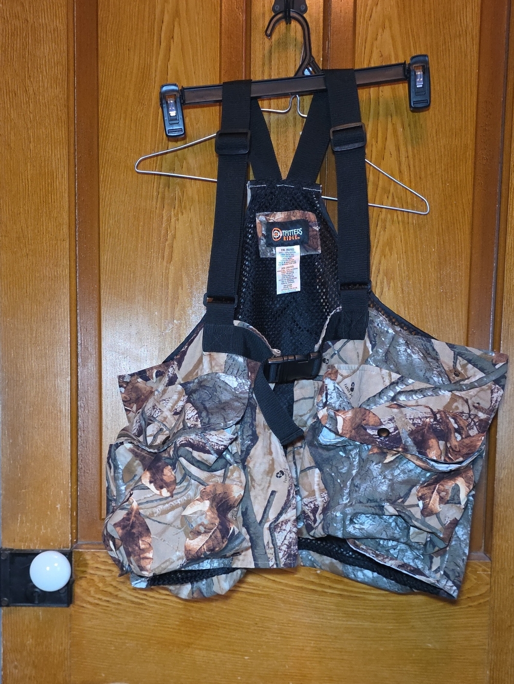 Outfitters Ridge Men’s Camo Hunting Vest - Sz 2XL